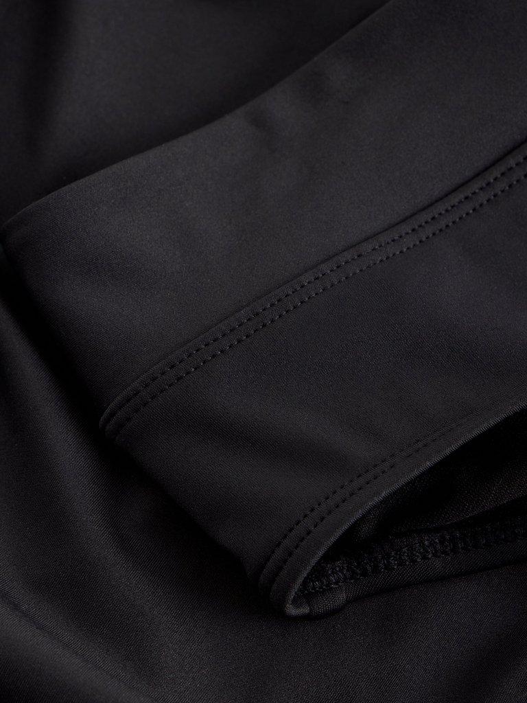 Valley Bikini Bottoms in PURE BLK - FLAT DETAIL