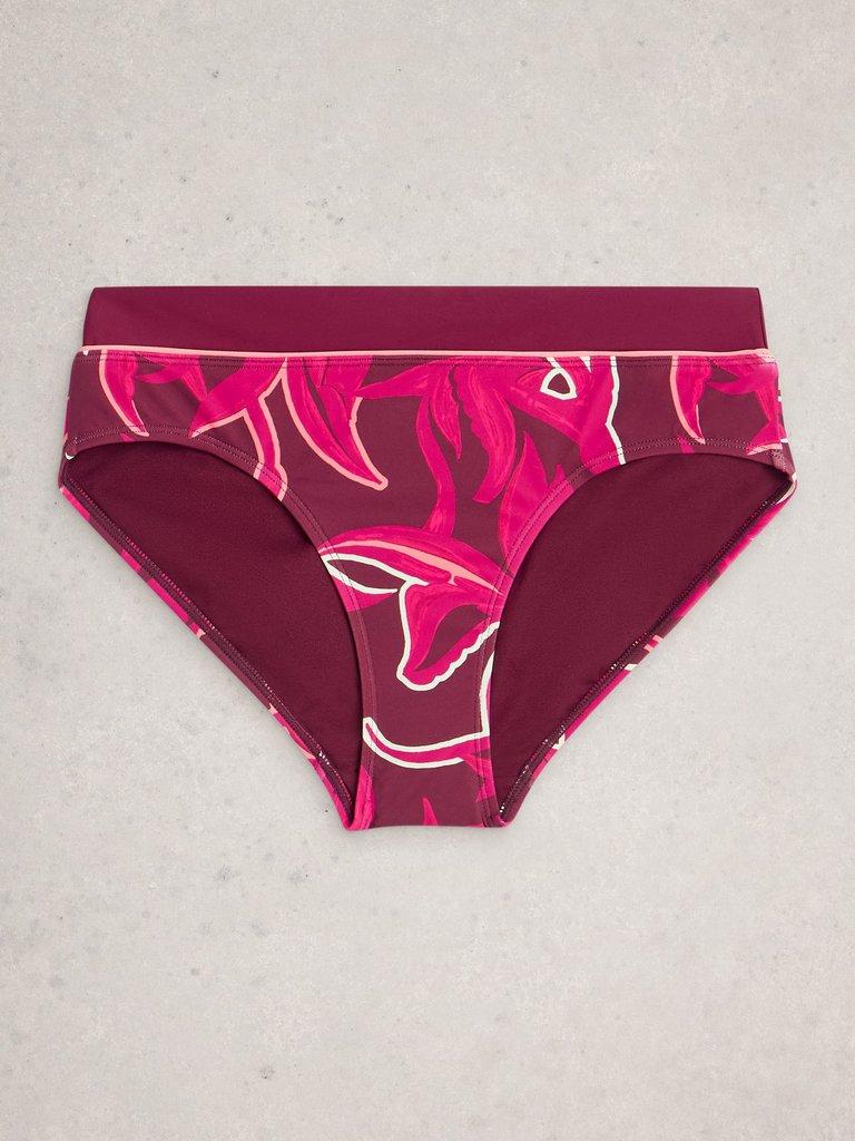 Valley Bikini Bottoms in PURPLE PR - FLAT FRONT