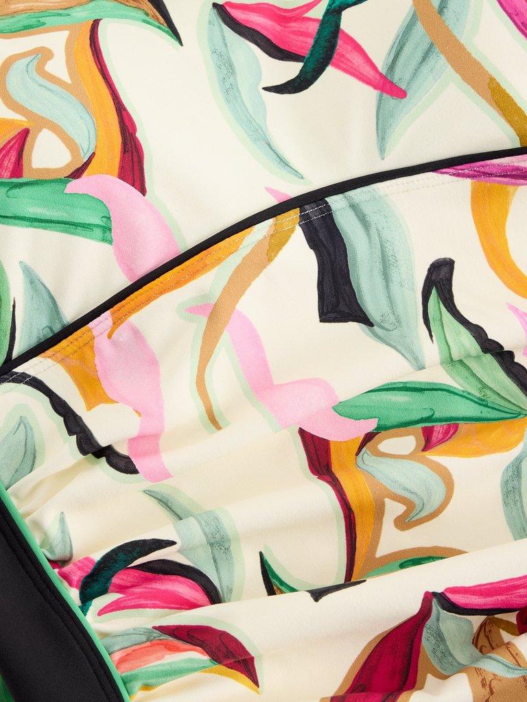 Splash Control Print Swimsuit in IVORY MLT - FLAT DETAIL