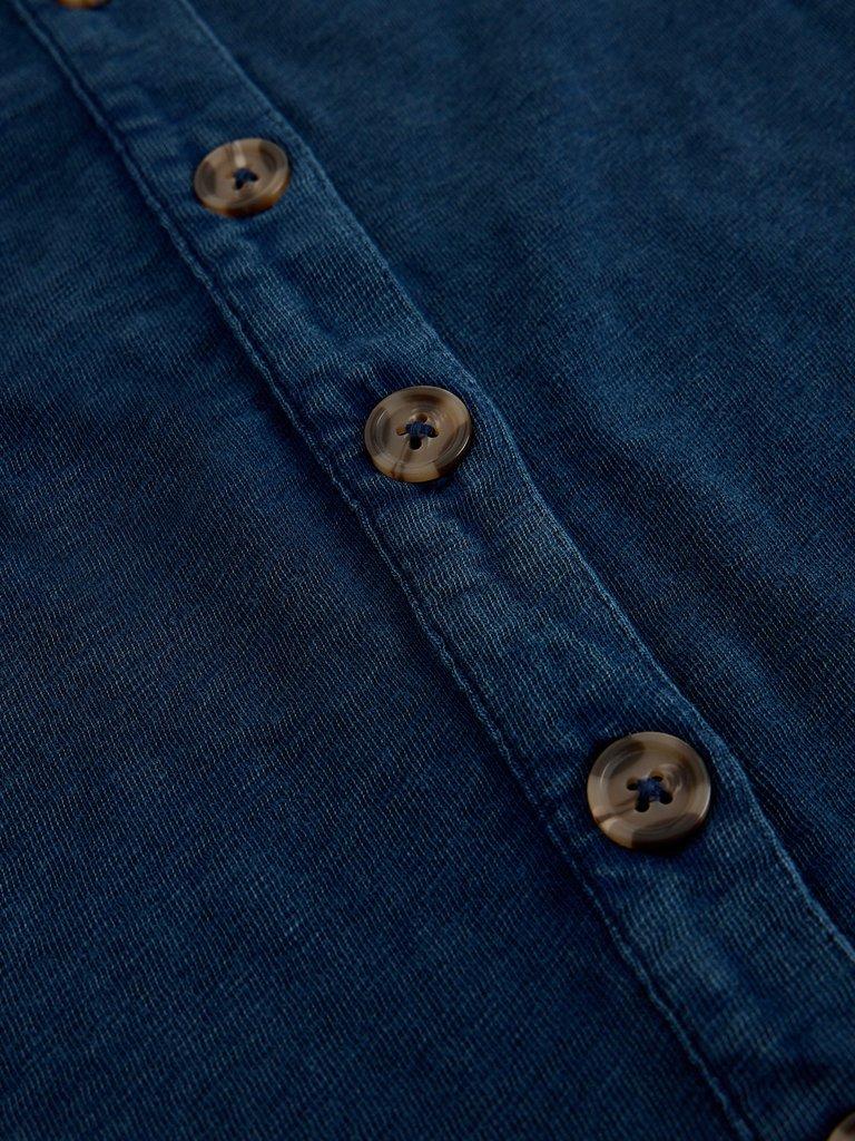 SIMONE TANK in INDIGO BLE - FLAT DETAIL