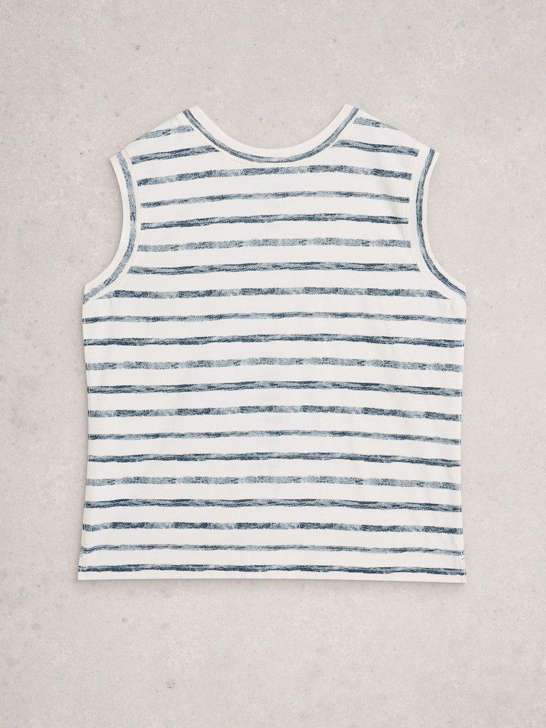 SIMONE TANK in IVORY MLT - FLAT BACK