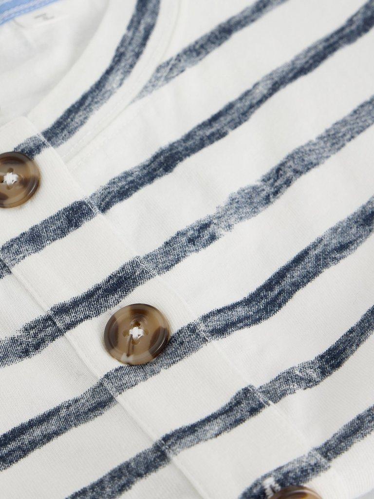 SIMONE TANK in IVORY MLT - FLAT DETAIL