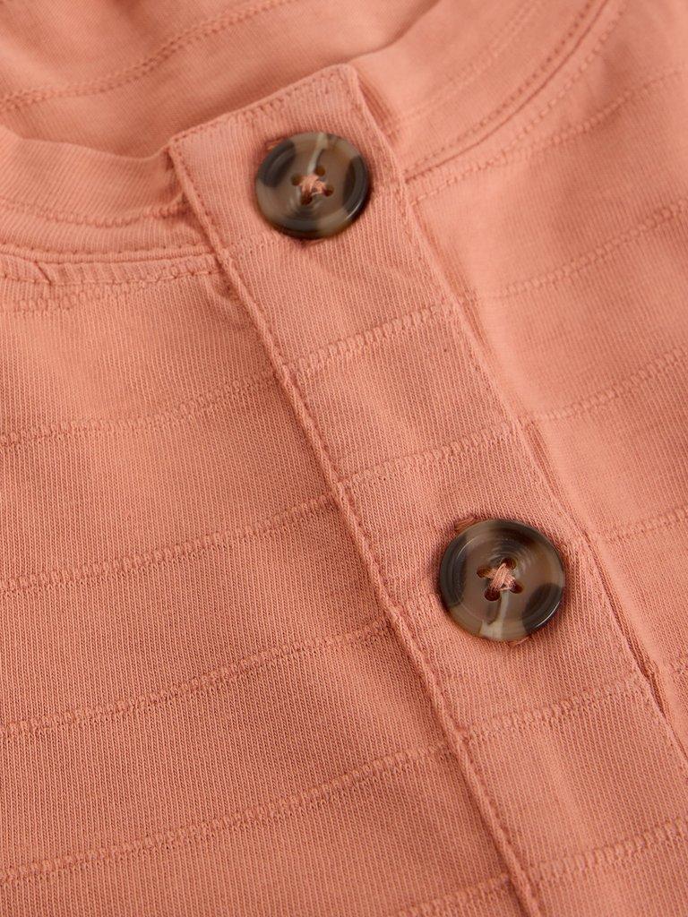 SIMONE TANK in LGT ORANGE - FLAT DETAIL