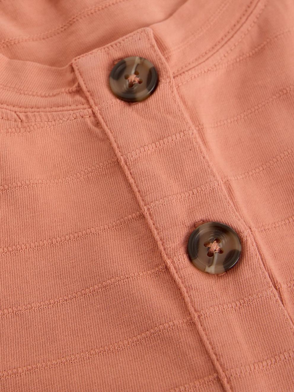SIMONE TANK in LGT ORANGE - FLAT DETAIL
