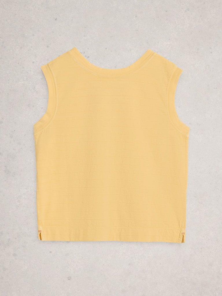 SIMONE TANK in LGT YELLOW - FLAT BACK