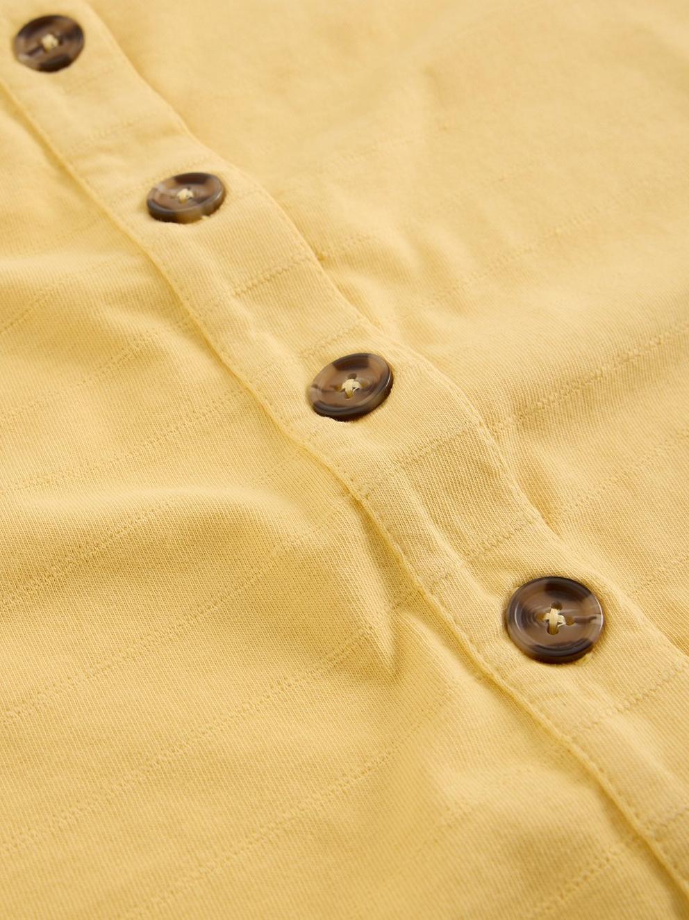 SIMONE TANK in LGT YELLOW - FLAT DETAIL