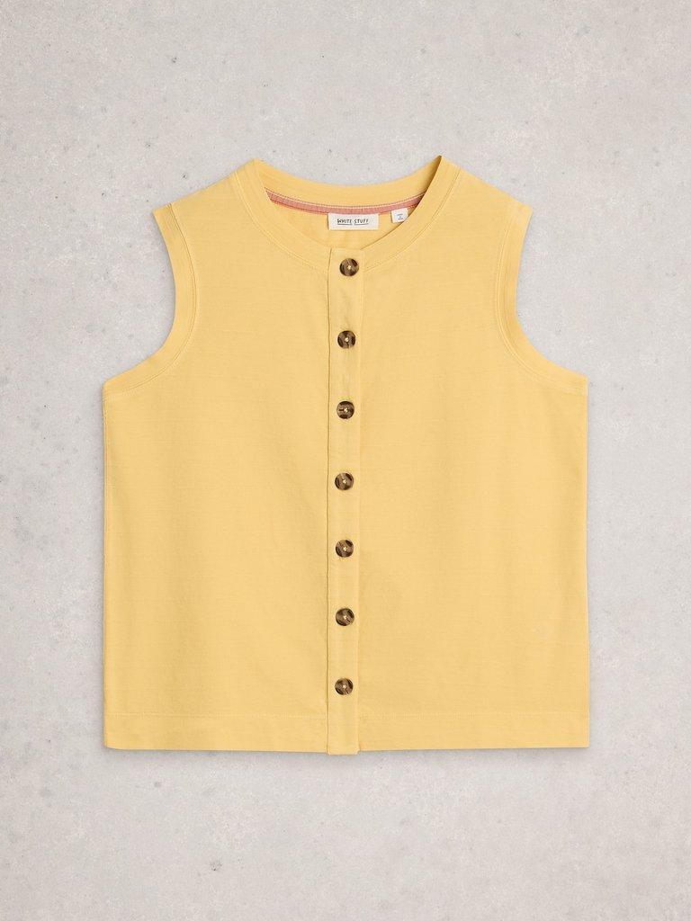 SIMONE TANK in LGT YELLOW - FLAT FRONT