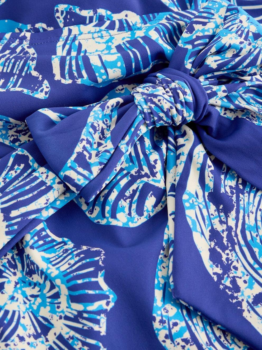 Tabitha Swimsuit in BLUE PR - FLAT DETAIL