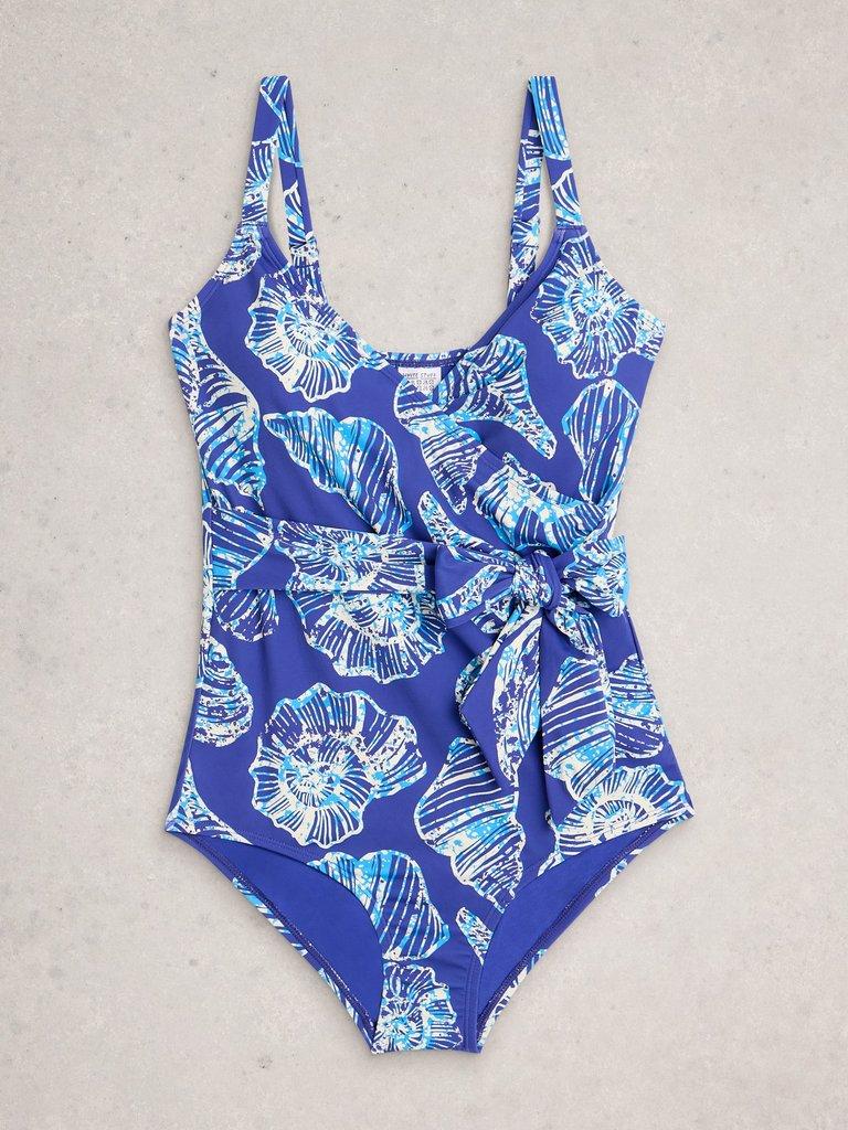Tabitha Swimsuit in BLUE PR - FLAT FRONT