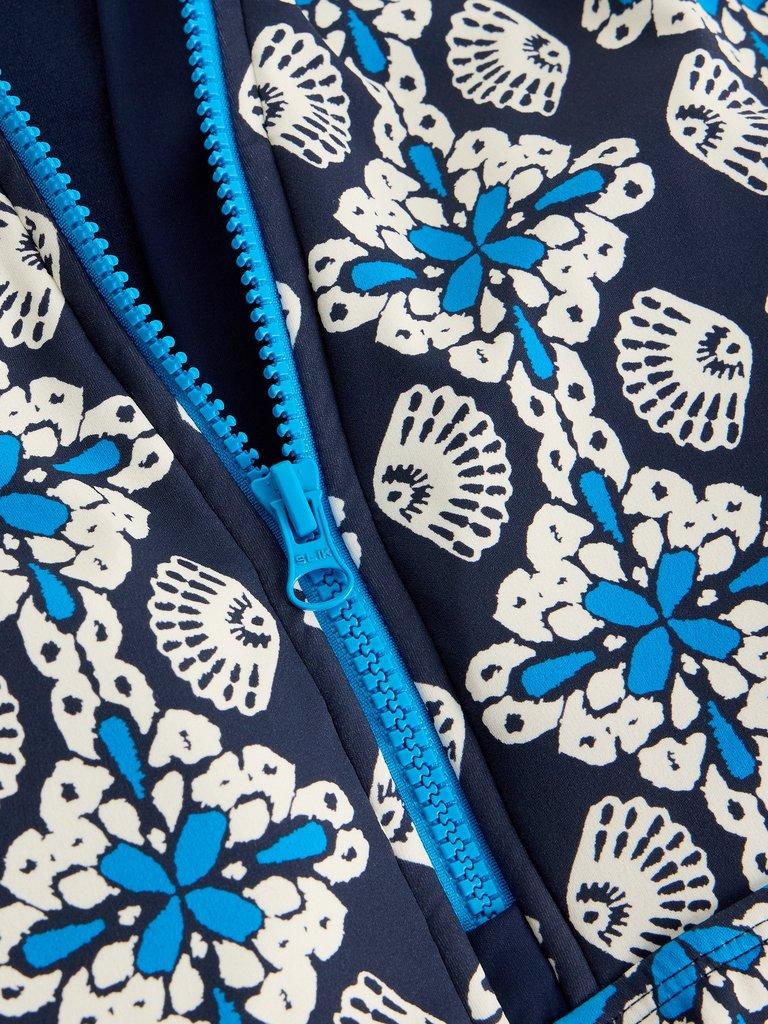 Bay Swimsuit in NAVY PR - FLAT DETAIL