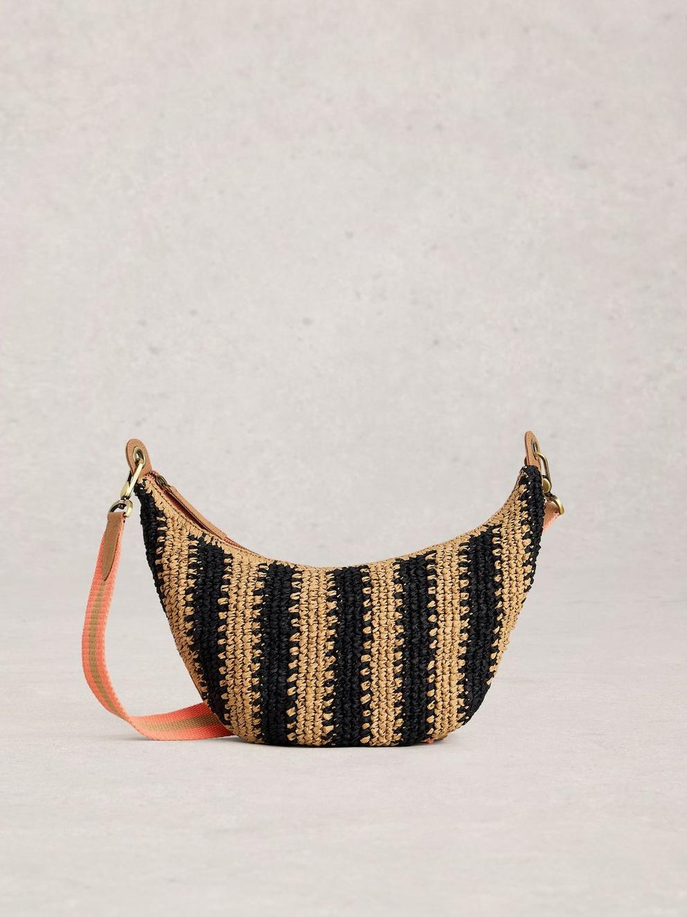 Natalie Weave Crossbody in BLK MLT - LIFESTYLE