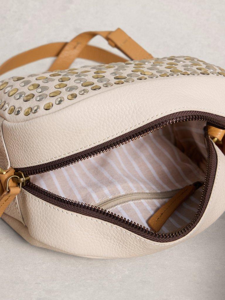 Bella Stud Crossbody Bag in IVORY MLT - FLAT DETAIL
