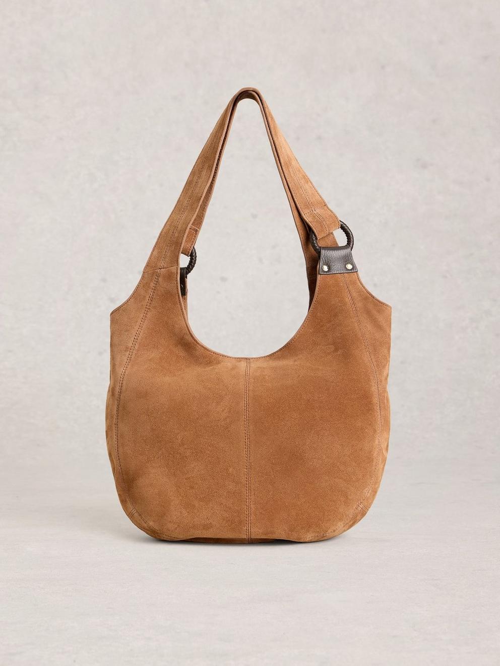 Saffy Shoulder Bag in MID TAN - LIFESTYLE