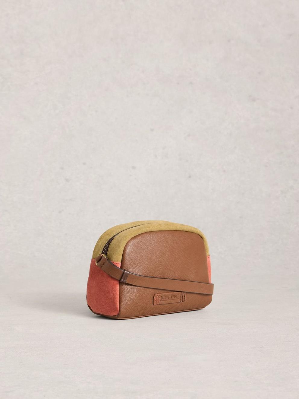 Bella Crossbody Bag in PINK MLT - FLAT BACK