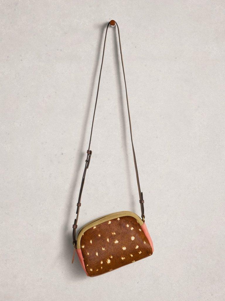 Bella Crossbody Bag in PINK MLT - FLAT FRONT