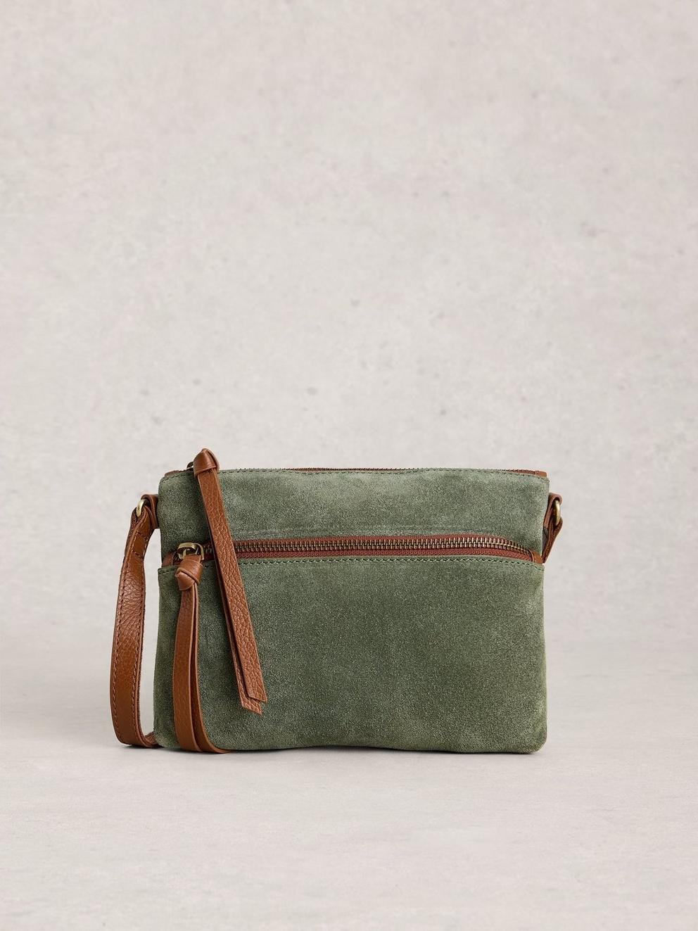 Hollie Mini Crossbody Bag in KHAKI GRN - LIFESTYLE