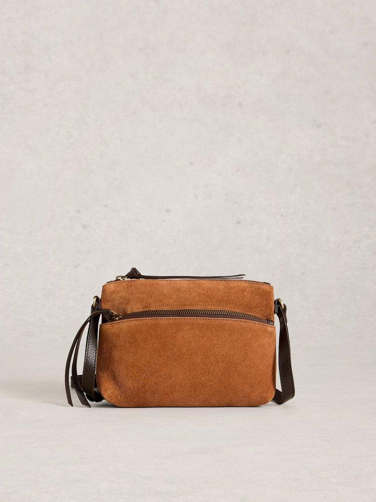 Hollie Mini Crossbody Bag in MID TAN - LIFESTYLE