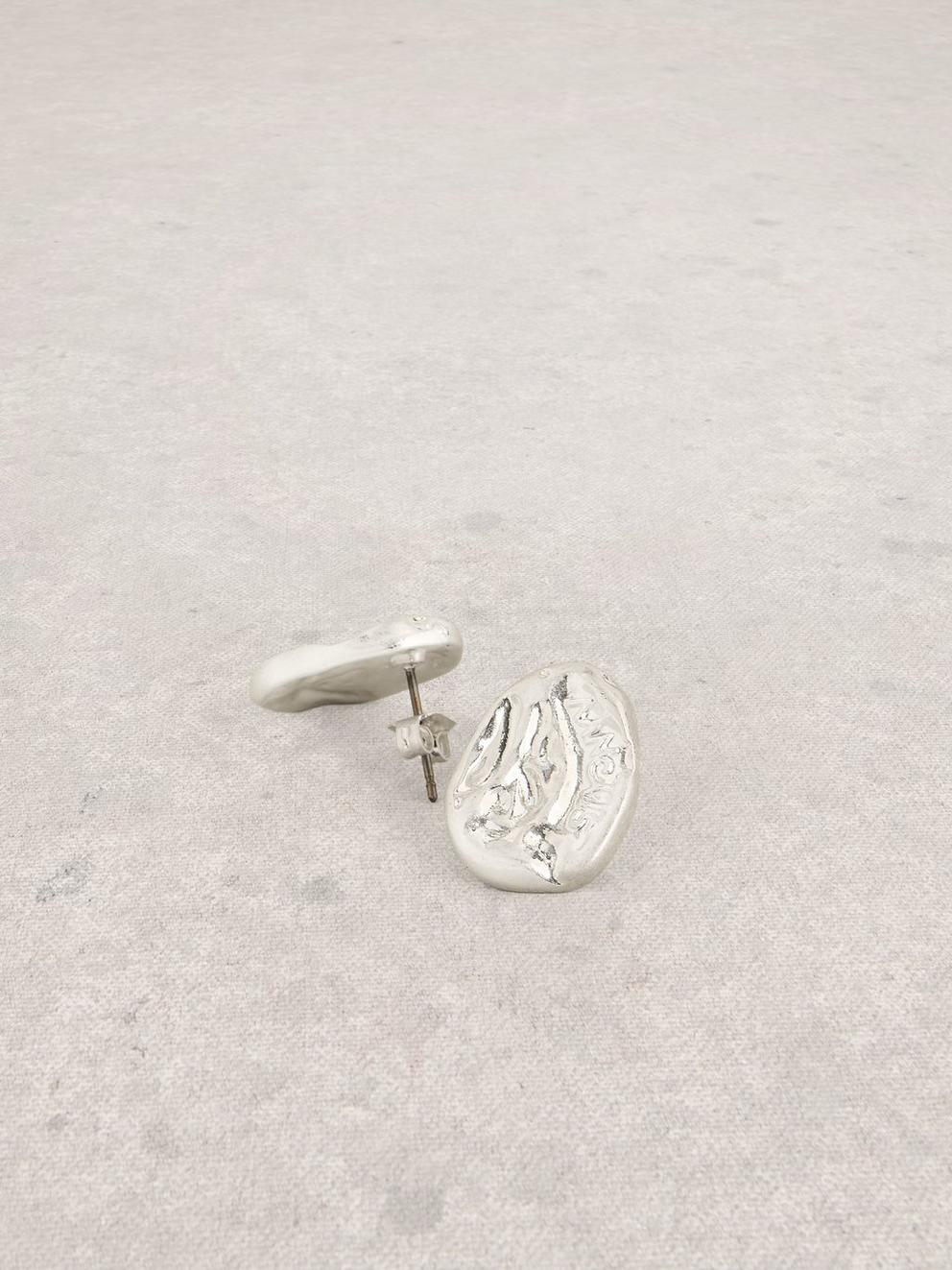 2PK Emmy Necklace and Earring in SLV TN MET - FLAT BACK