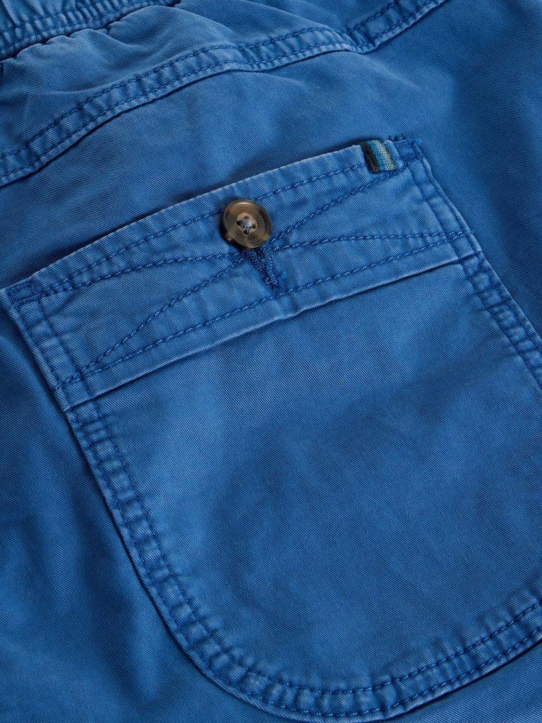 Sutton Drawstring Shorts in BRT BLUE - FLAT DETAIL