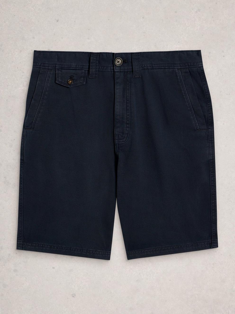 Chapman Casual Short in DARK NAVY - FLAT FRONT