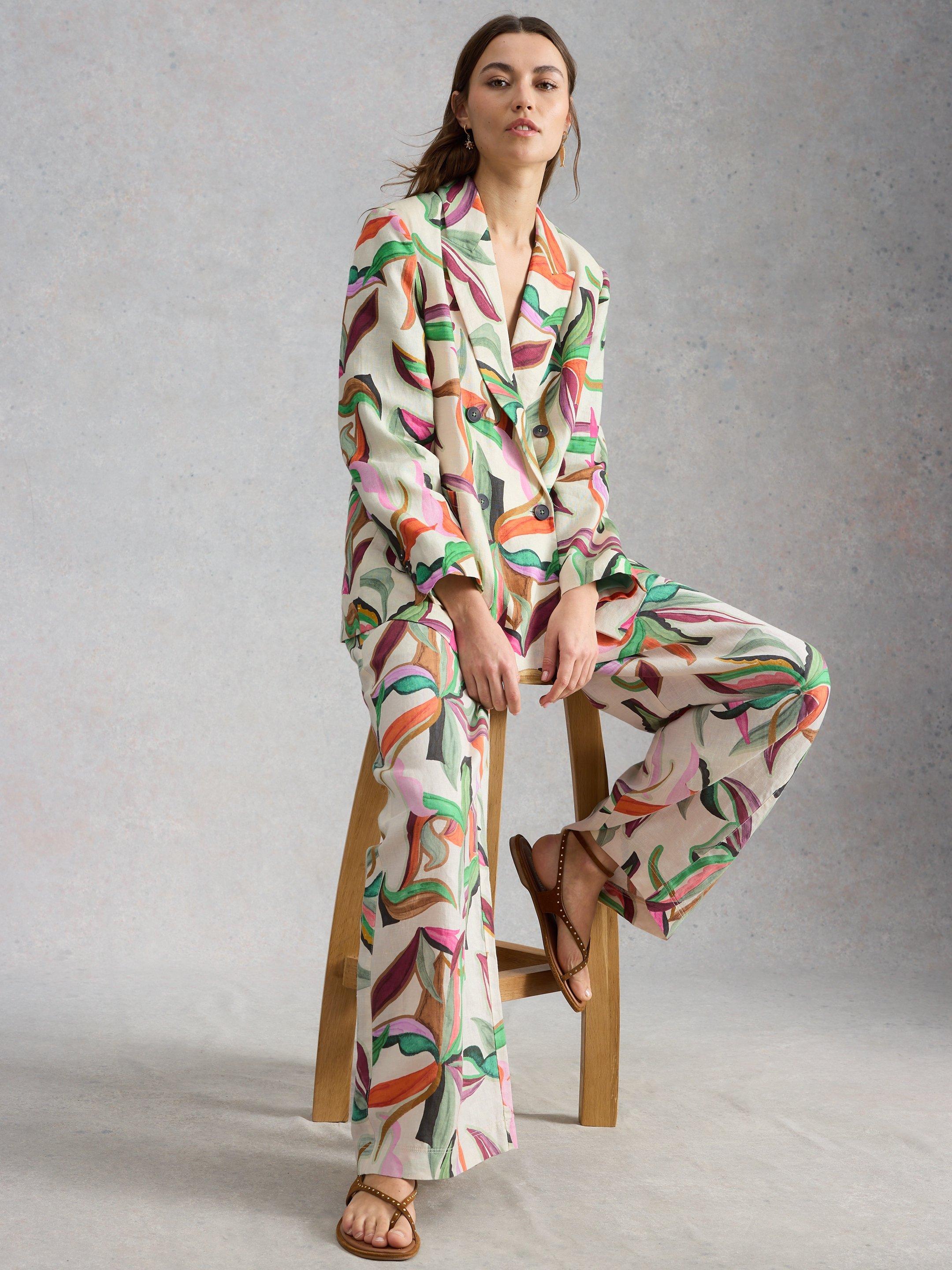 Sasha Linen Blazer