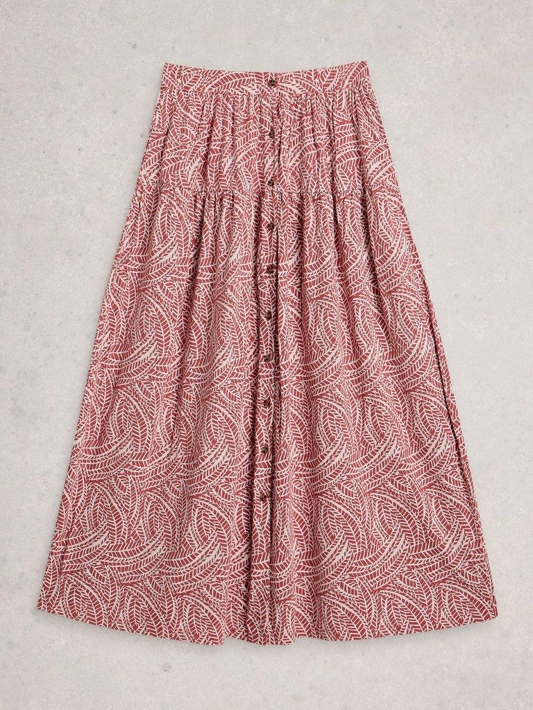 Dana Jersey Maxi Skirt in PINK PR - FLAT FRONT