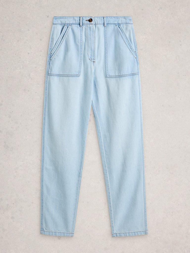 Twister Jean in LGT DENIM - FLAT FRONT