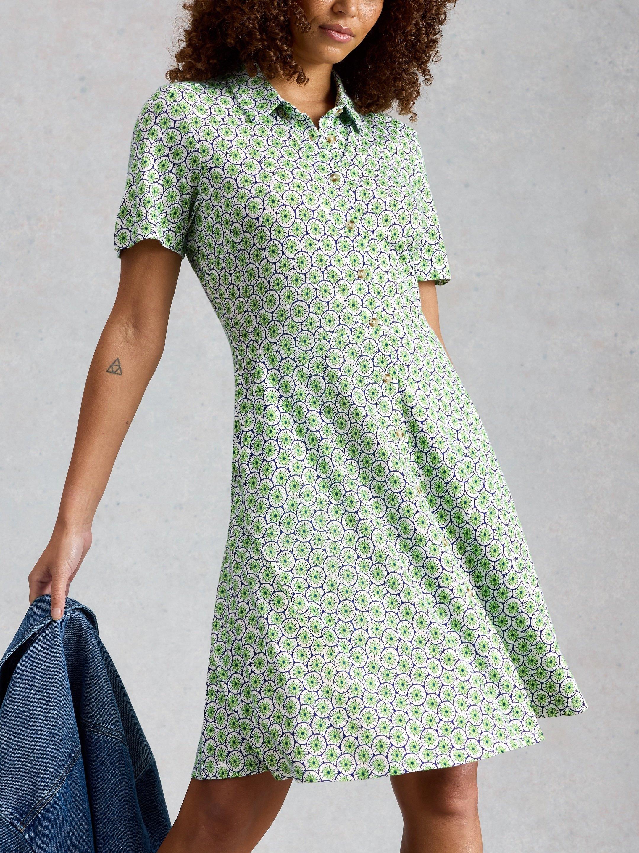 Ria Jersey Shirt Dress