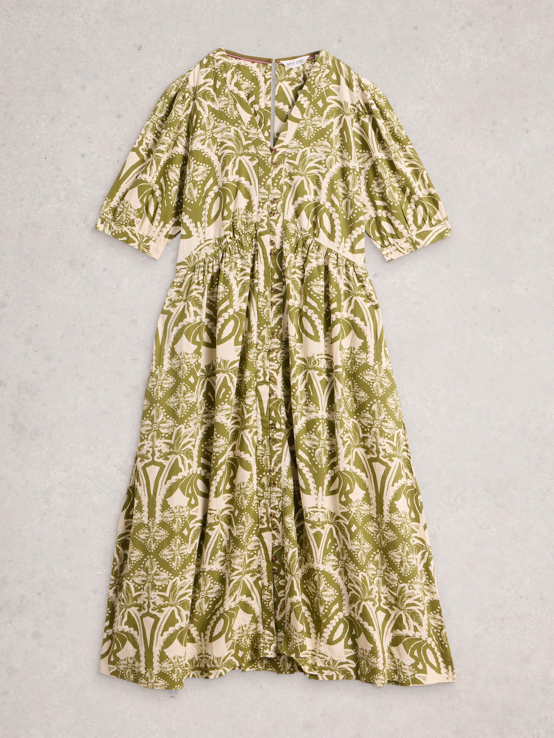 Shop Fern Linen Blend Dress