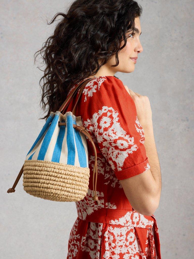 Val Linen Blend Dress in RED PR - LIFESTYLE