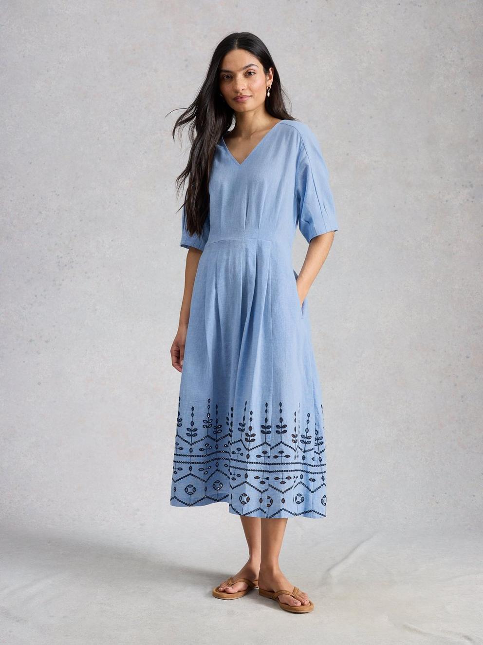 blue strapless hoco dress Blue Strapless Empire Pleated Floor Length Homecoming Dress main image 0