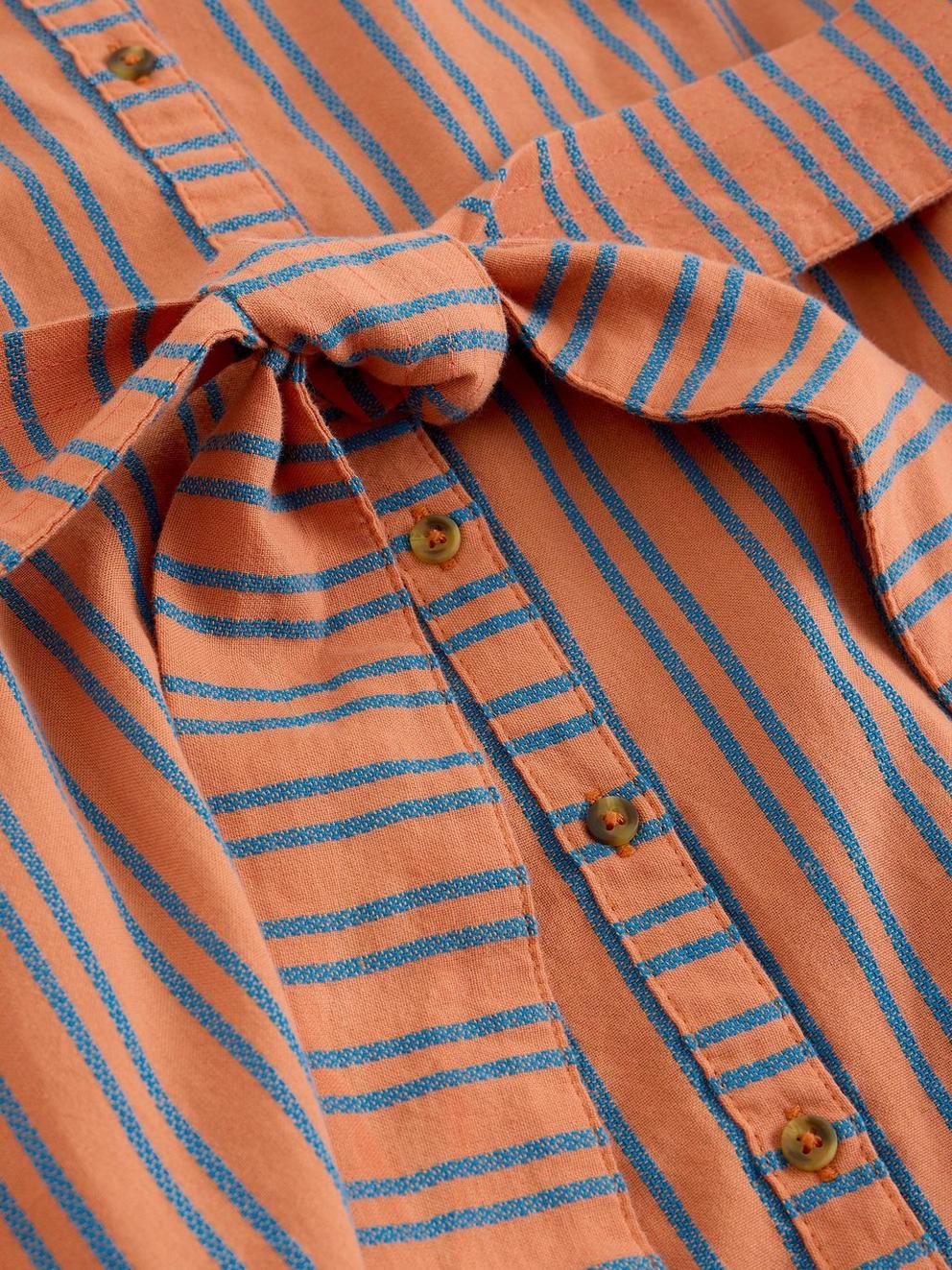 Soma Shirt Dress in ORANGE MLT - FLAT DETAIL