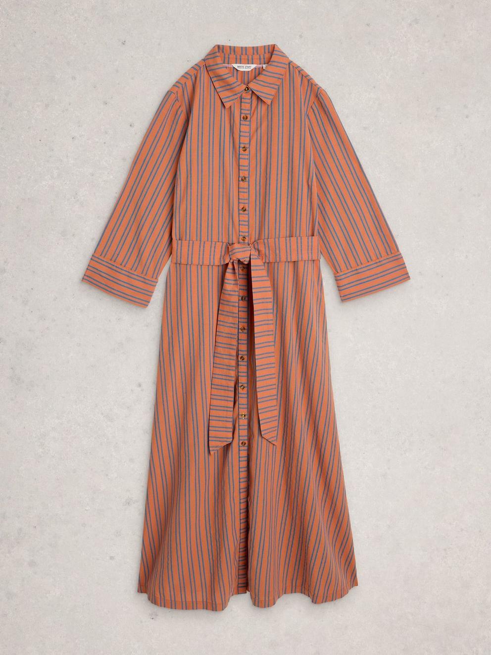 Soma Shirt Dress in ORANGE MLT - FLAT FRONT