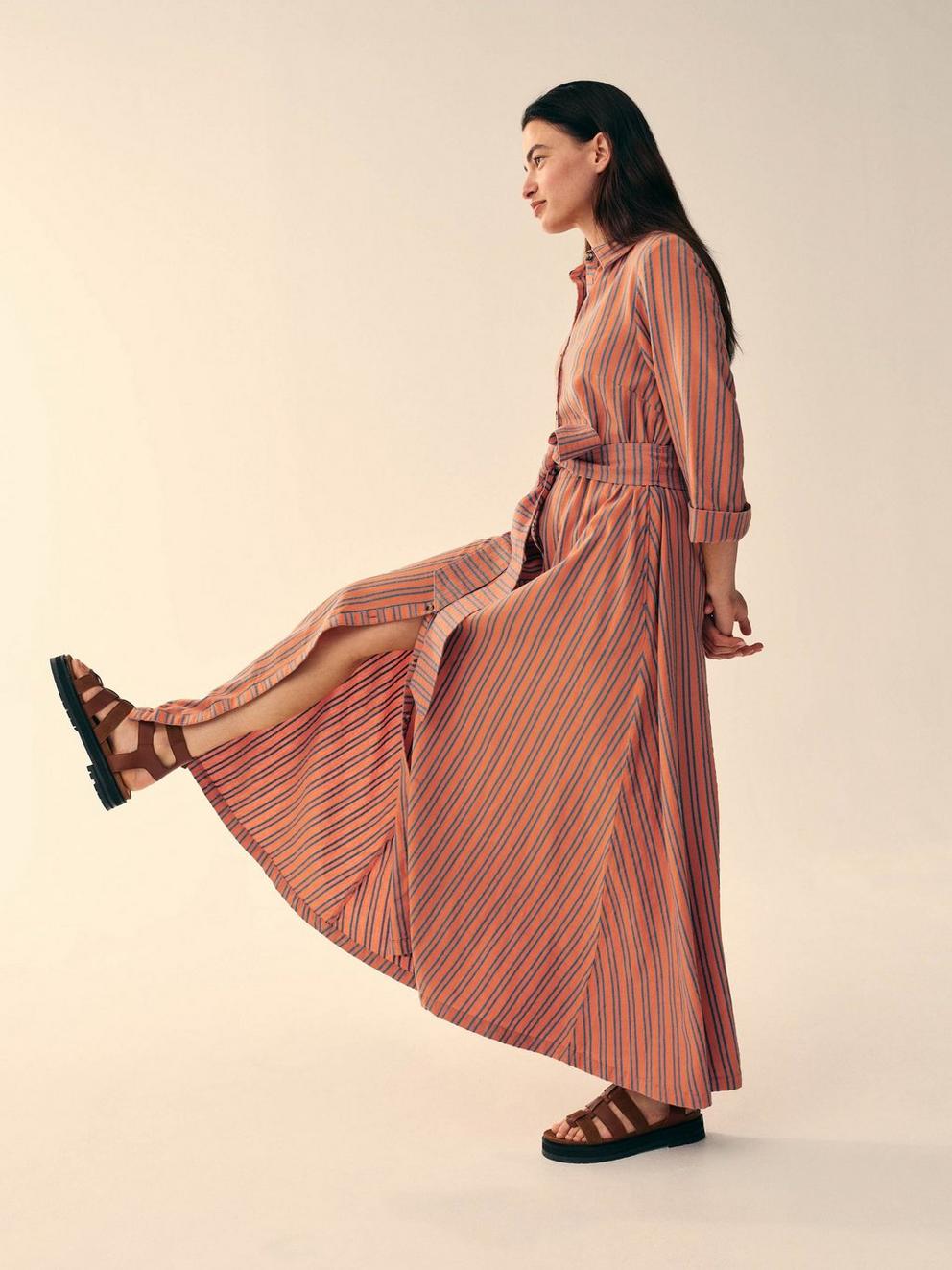 Soma Shirt Dress in ORANGE MLT - MIXED