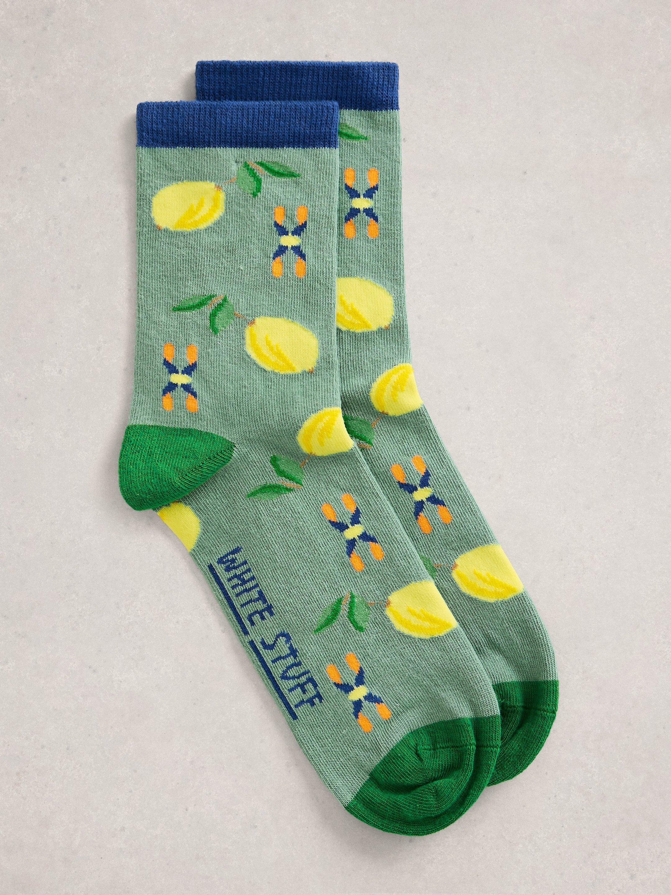 Lemon Ankle Sock