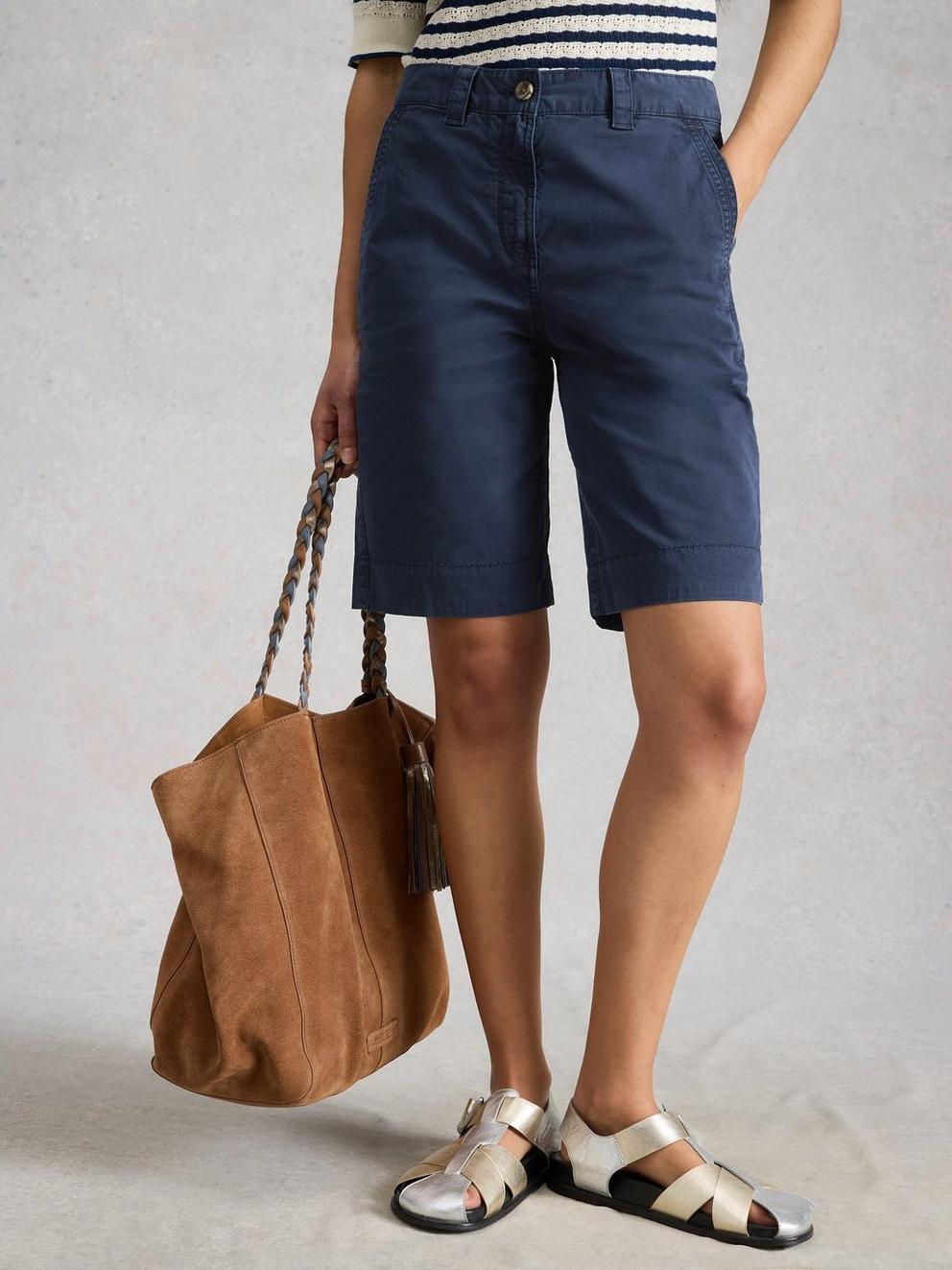 Heidi Chino Short in DARK NAVY - LIFESTYLE