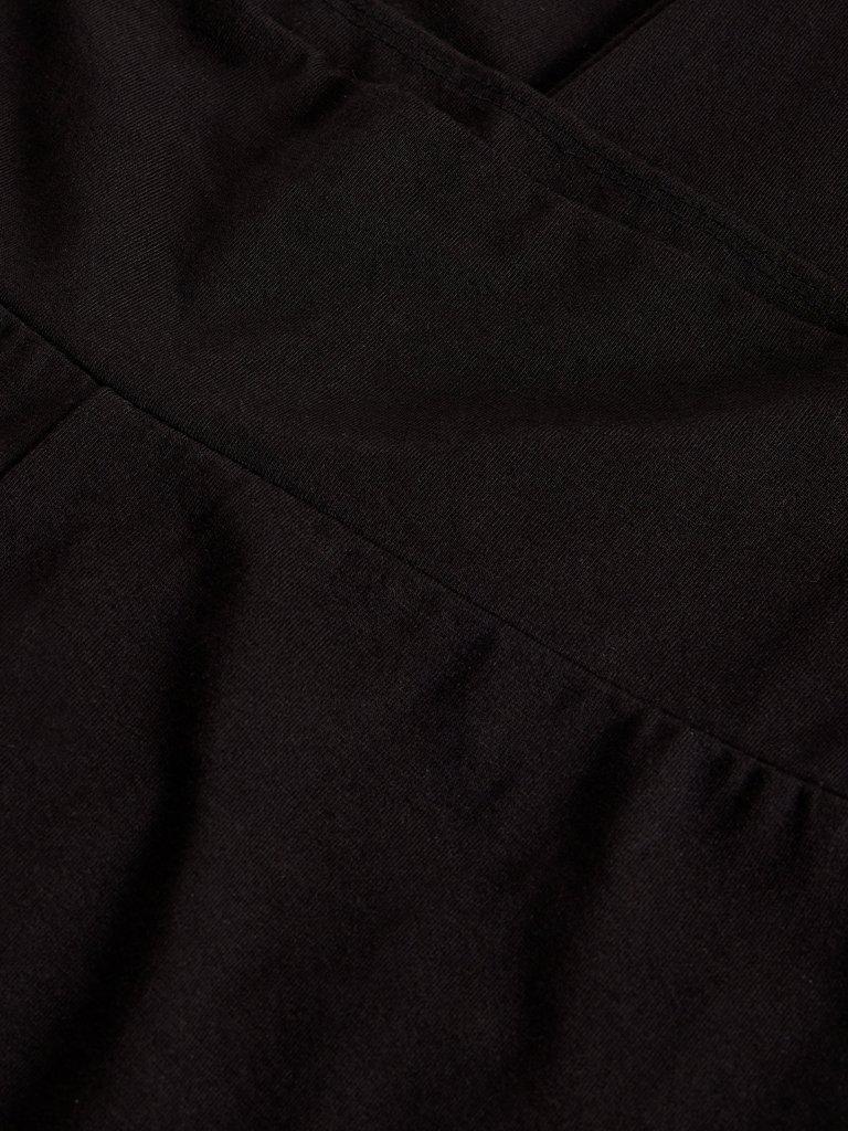 Margot Legging in PURE BLK - FLAT DETAIL