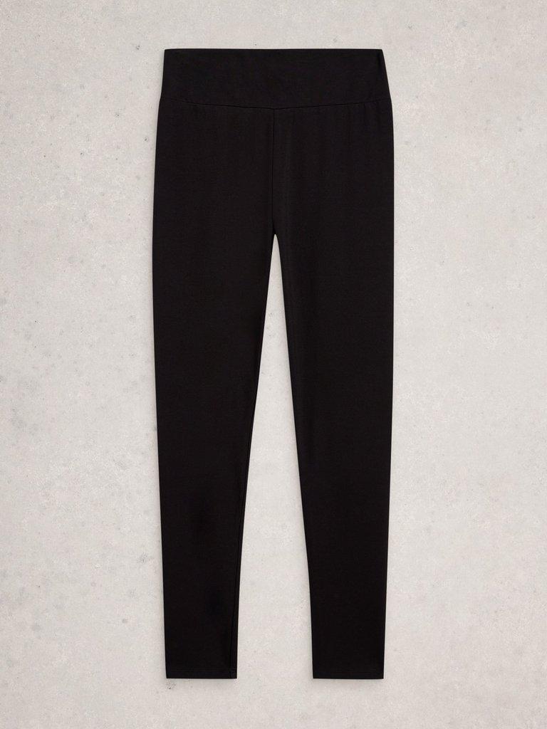 Margot Legging in PURE BLK - FLAT FRONT