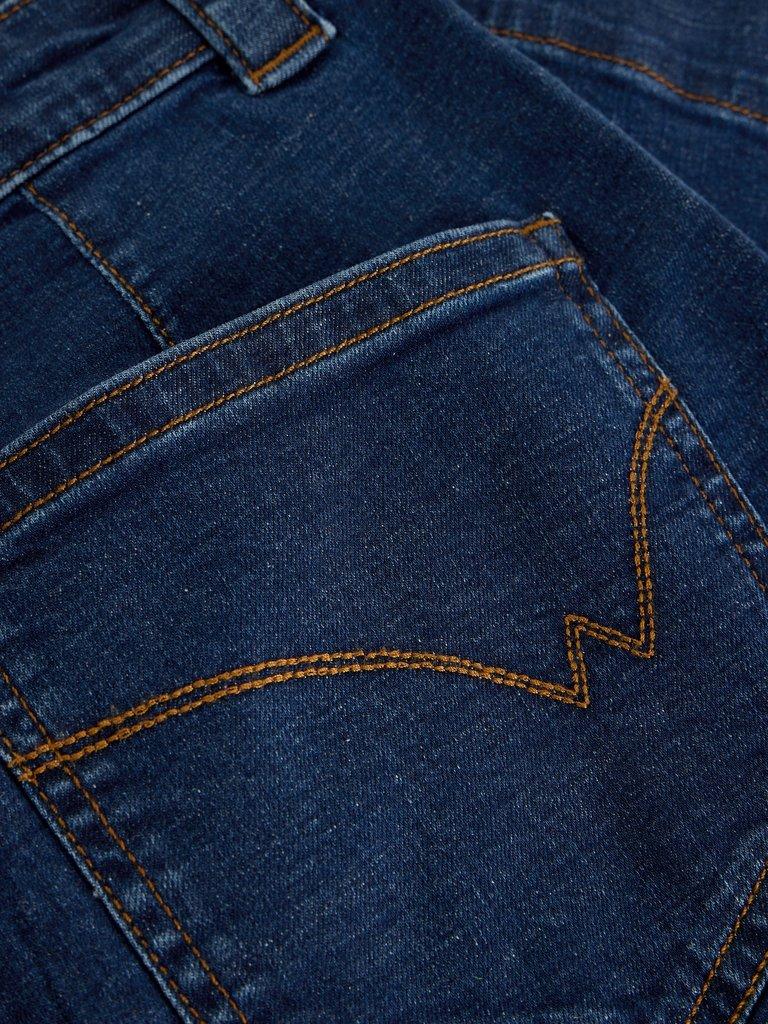 Heidi Denim Short in MID DENIM - FLAT DETAIL