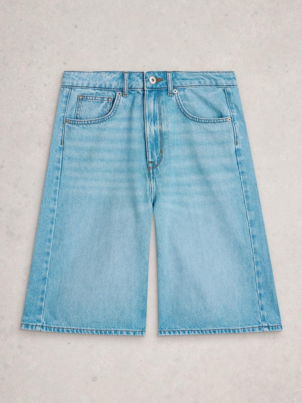 Jodi Jort in LGT DENIM - FLAT FRONT