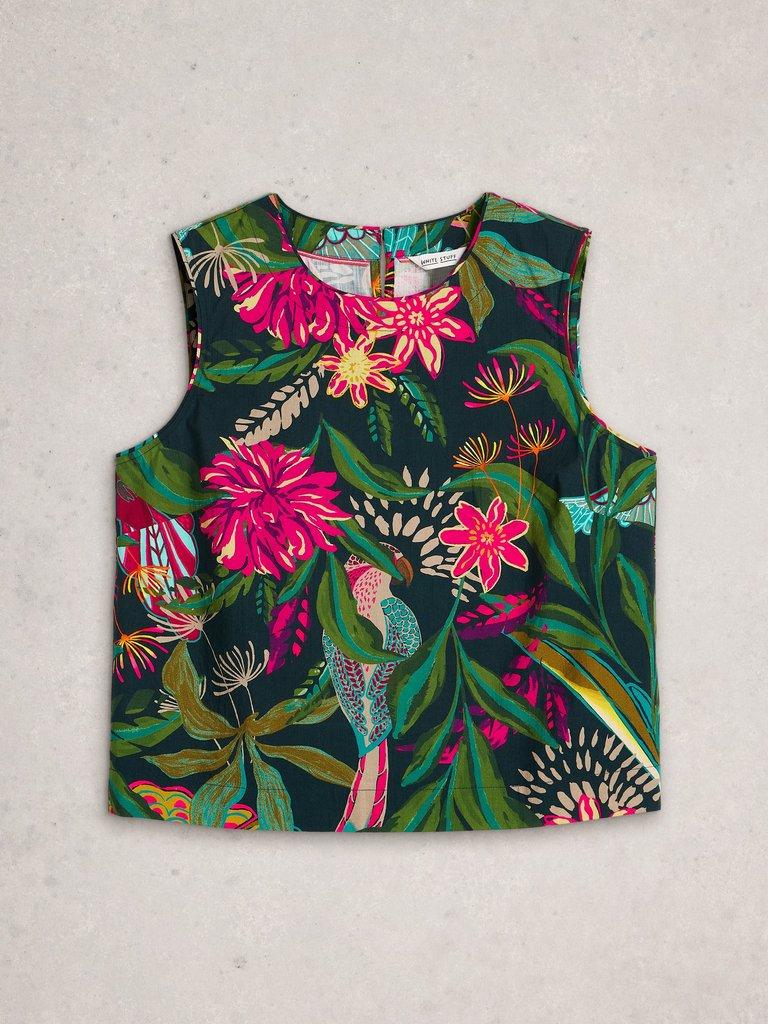 Matilda Vest in GREEN PR - FLAT FRONT