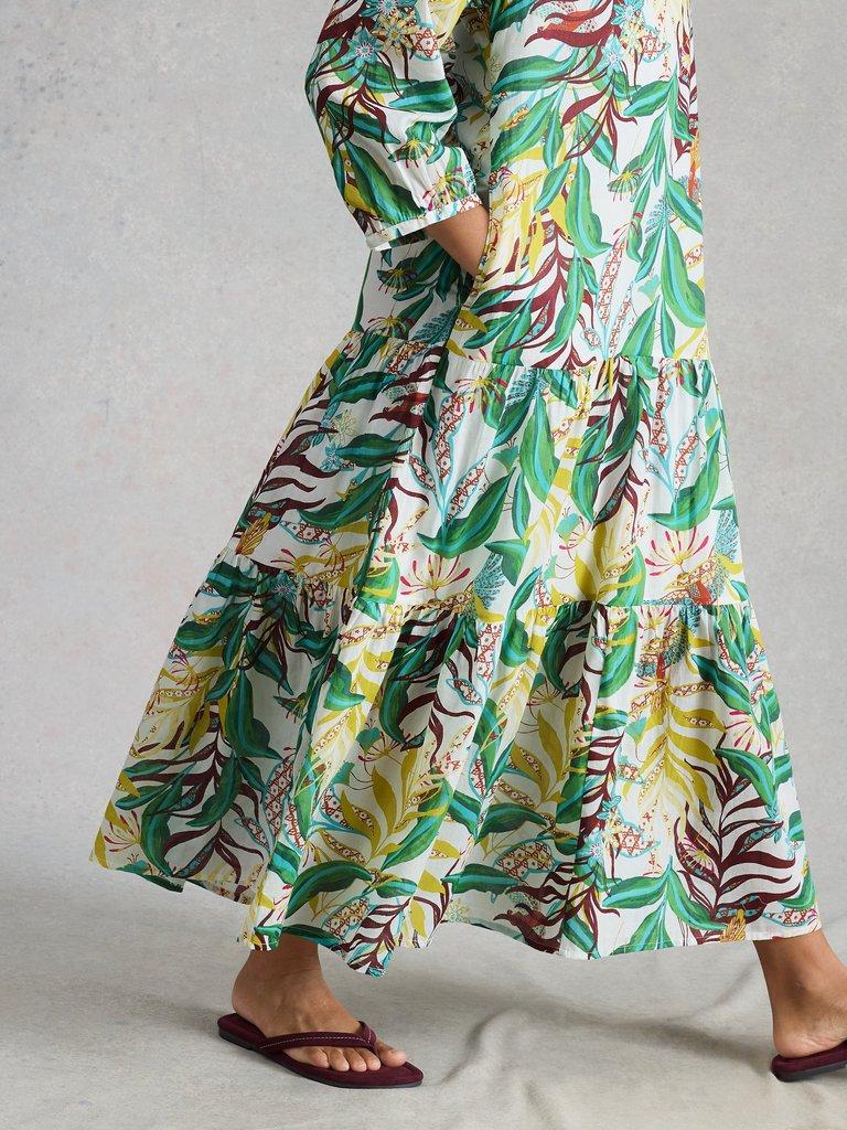 Bex Maxi Dress  in IVORY PR - LIFESTYLE