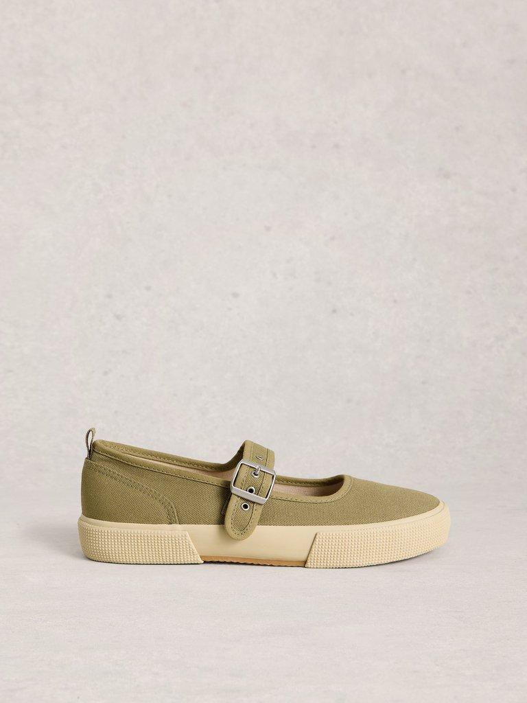 Pippa Mary Jane Trainer in KHAKI GRN - LIFESTYLE
