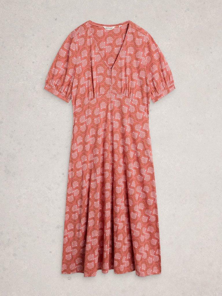Megan Jersey Dress in PINK PR - FLAT FRONT