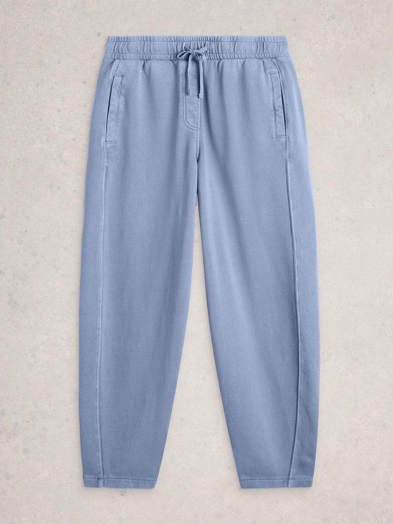 Daydreamer Barrel Jogger in MID BLUE - FLAT FRONT