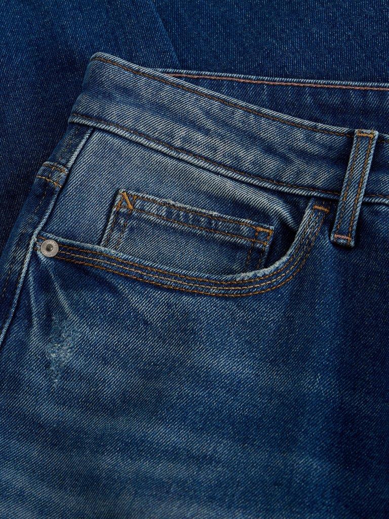 Freya Weekend Ankle Length Jean in MID DENIM - FLAT DETAIL