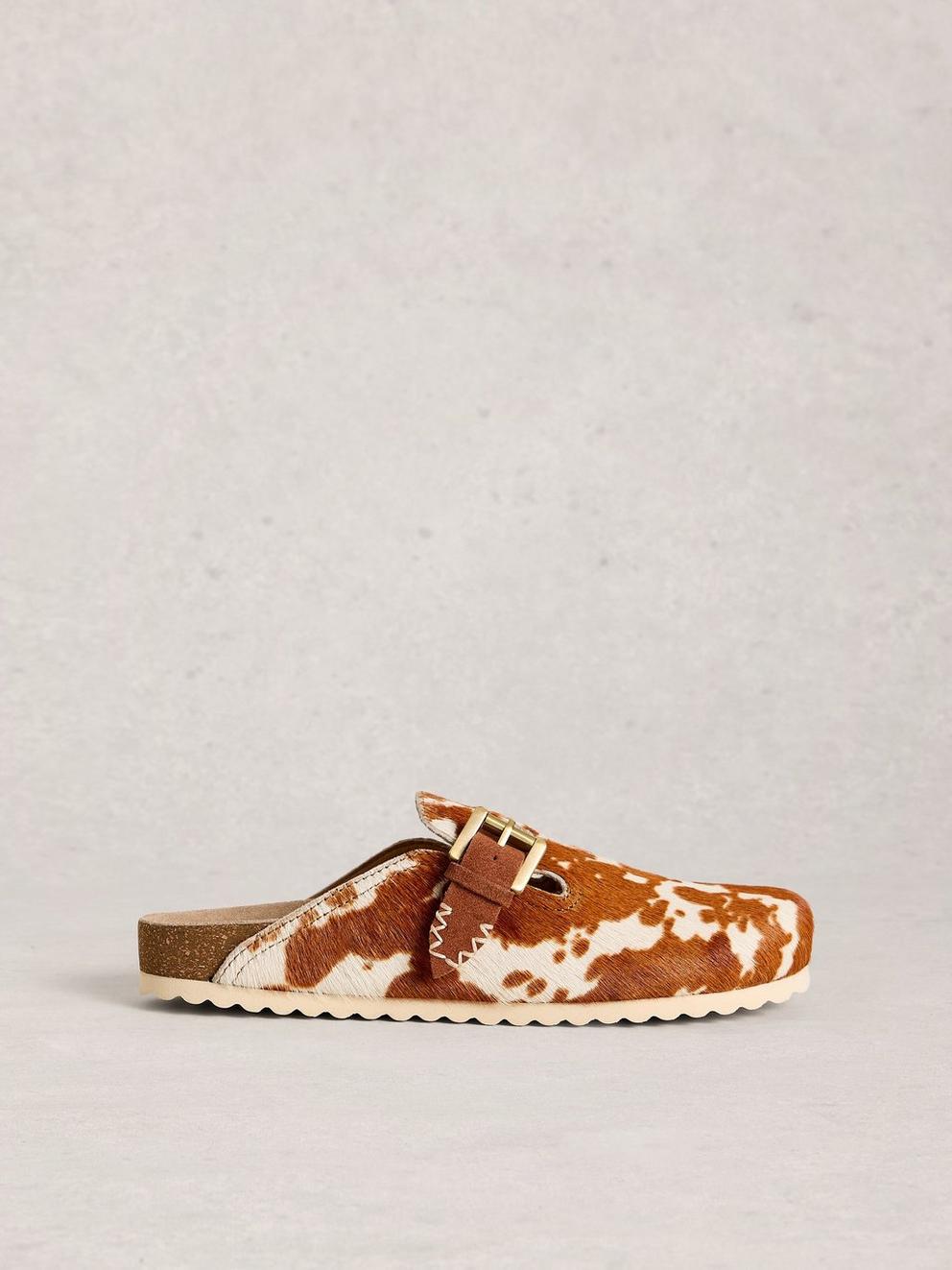 Myrtle Print Slip On Footbed in NAT PR - LIFESTYLE