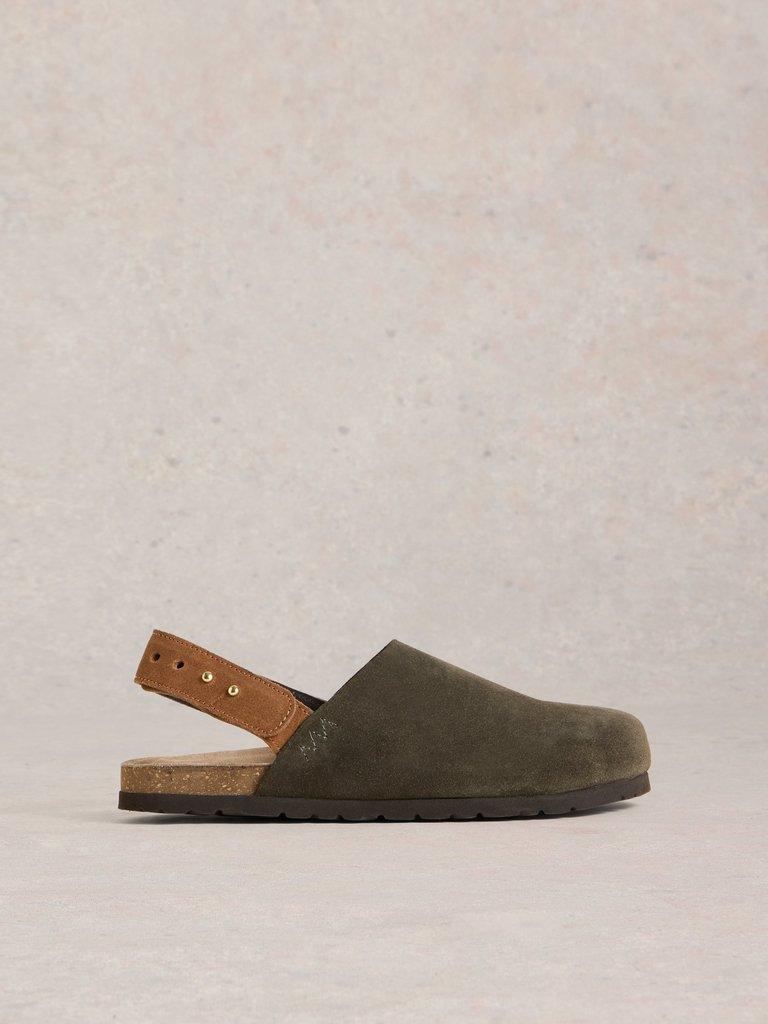 Mary Slingback Footbed Sandals in KHAKI GRN - LIFESTYLE