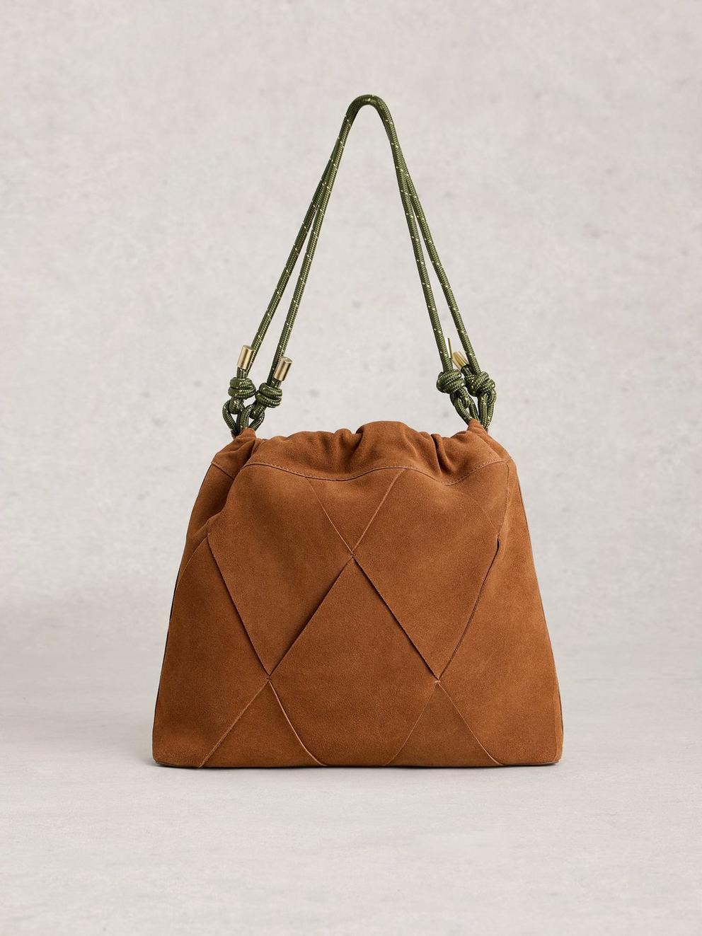 Callie Weave Shoulder Bag  in MID TAN - LIFESTYLE