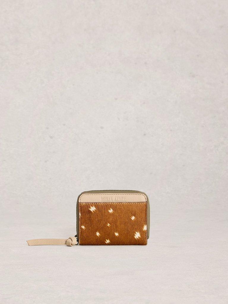Cerys Zip Around Coin Purse in TAN MULTI - LIFESTYLE